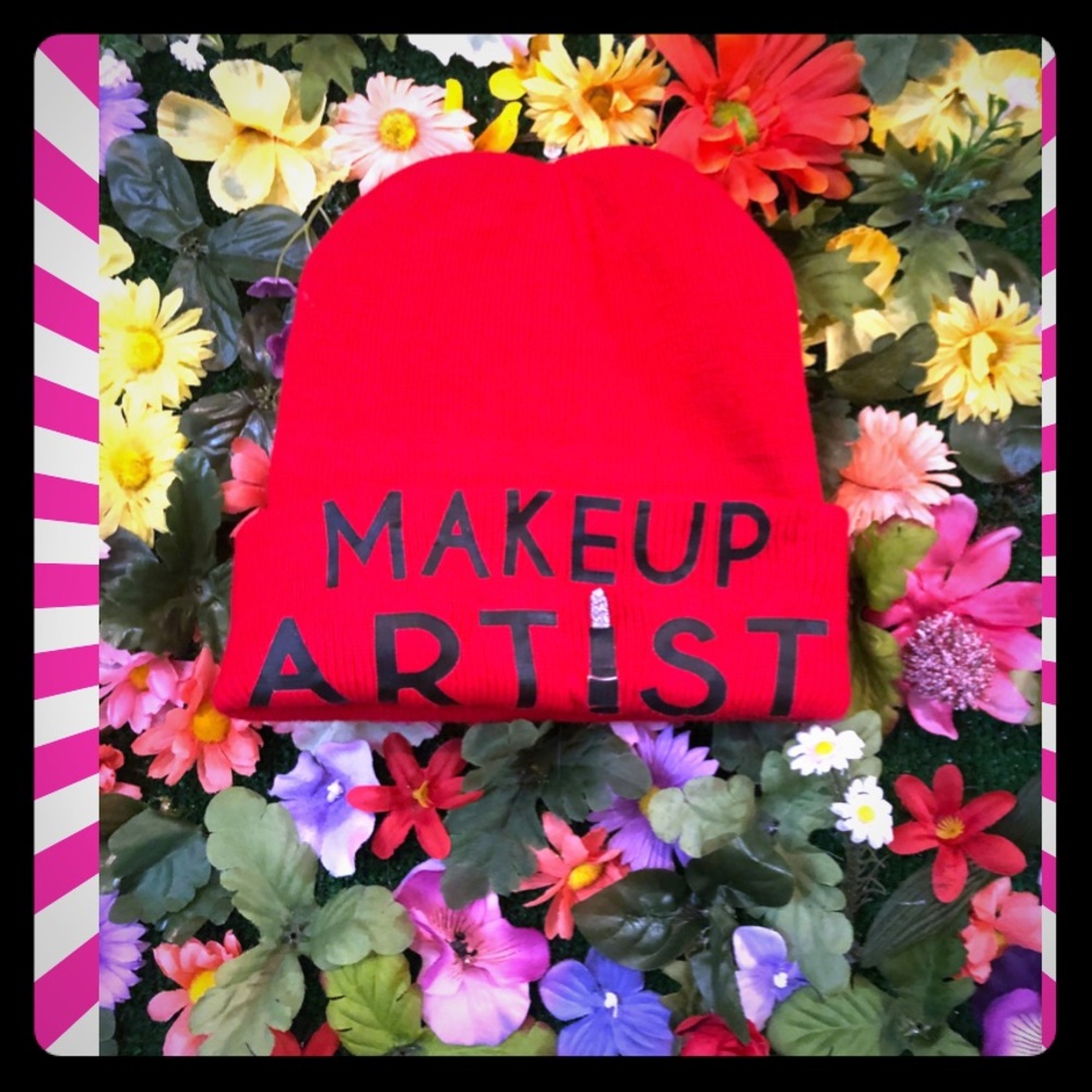 Make-Up Artist beanie hat
